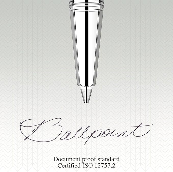 Parker Quinkflow Ballpoint Pen Ink Refill, Medium Tip, Black