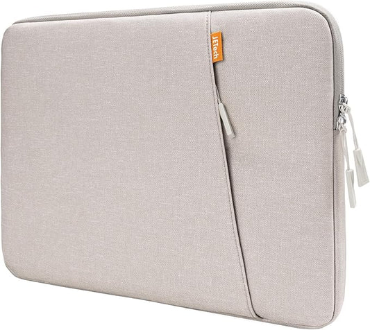 JETech Laptop Sleeve for 13-14Inch MacBook Neo (A18 Pro), MacBook Air/Pro (M1-M5) 2020-2026, 13-13.6 Inch Notebook, Waterproof Shock Resistant Bag Case with Accessory Pocket (Starlight)