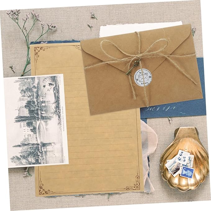 2sets Japanese Stationery Set Pastel School Supplies Letter Paper Travelers Notebook Insert