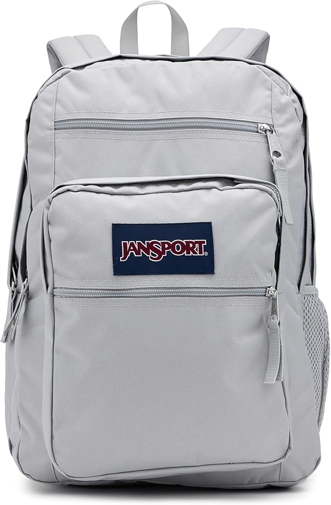 JanSport Laptop Backpack - Computer Bag with 2 Compartments, Ergonomic Shoulder Straps, 15” Laptop Sleeve, Haul Handle - Grounded Grey