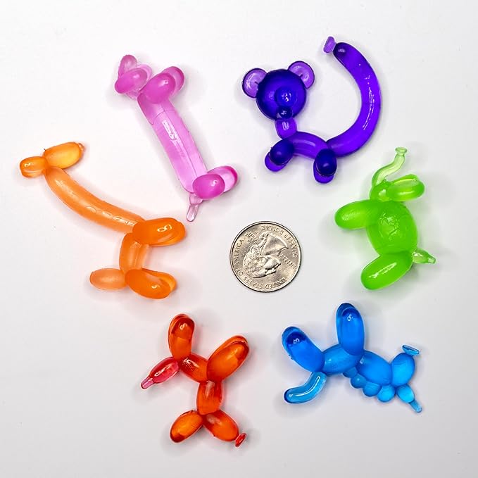 Raymond Geddes Balloon Eraser Animals Tub of 24, (71633) (Pack of 12)