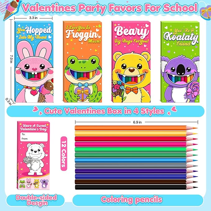 YEGEER Colored Pencils Bulk, 12 Assorted Colors, Pre-sharpened Coloring Pencils Set for Adult, Teachers Essential Classroom Prizes, Back to School Supplies (288)