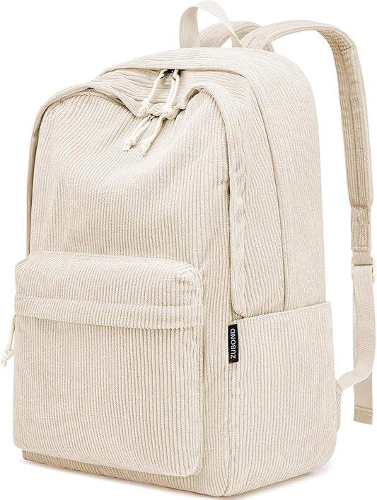 ZUBOND Backpack for School Girls and Boys, Lightweight School Bookbag for Teens, College Students Women & Men, Cute Large Laptop Backpack Fits 17.3 Inch Notebook