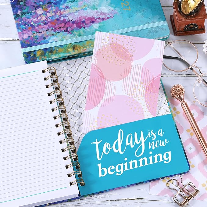 Planner 2026-2027 - Academic Planner 2026-2027, Jul 2026 - Jun 2027, 2026 2027 Planners Weekly and Monthly, 6.3" x 8.4", 26-27 Calendar Planners with Hardcover, Colorful Tabs, Pocket - Oil Painting