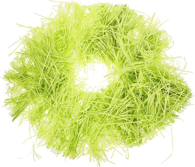 TEHAUX Shredded Paper Filler 500g Deep Green Crinkle Cut Tissue Paper Box Stuffing for Boxes Packaging Basket Filler Decorative Eco-friendly Raffia Grass Alternative