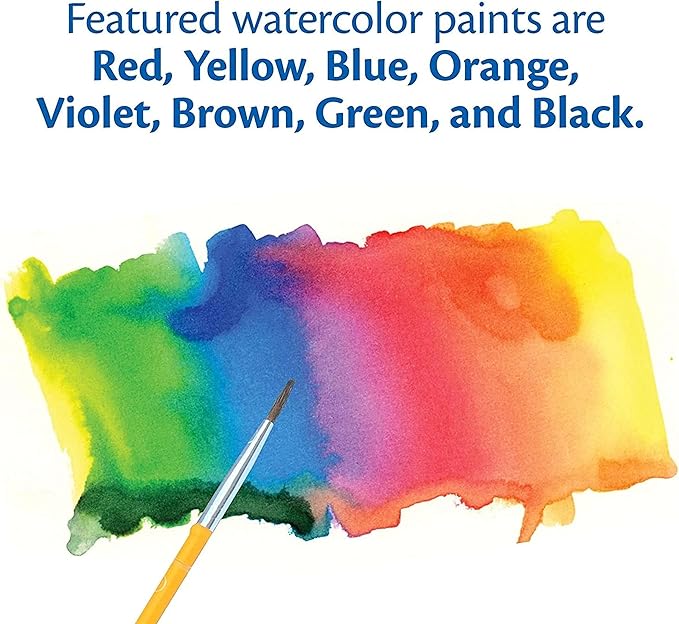 Crayola Washable Watercolor Paint Sets for Kids & Teachers (12ct), Bulk Classroom School Supplies for Preschool & Kindergarten, Wishlist Essentials, Crafting Activities for Toddlers