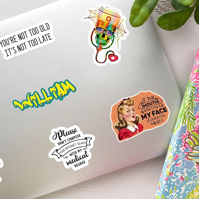Custom Color Graffiti Name Sticker Personalized Street Style Name Decal Waterproof Vinyl Decal for Water Bottles Tumblers Laptops Hard Hat Cars Kindle for Women Men Teachers