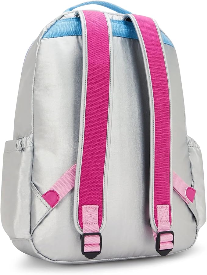 Kipling Women's Seoul 15" Laptop Backpack, Durable, Roomy with Padded Shoulder Straps, Built-In Protective Sleeve