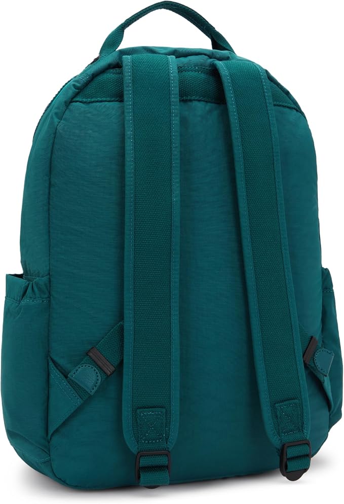 Kipling Women's Seoul 15" Laptop Backpack, Durable, Roomy with Padded Shoulder Straps, Built-In Protective Sleeve