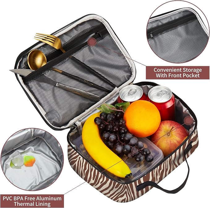 rickyh style Kids Insulated Lunch Box Thermal School Cooler hot Bag for Child