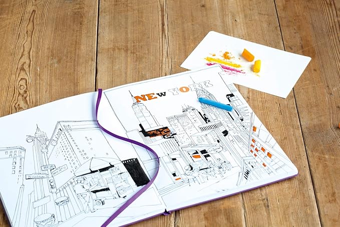 Leuchtturm1917 - Master A4 Hardcover Sketchbook (Black) - 112 Pages of 150g/m² Paper