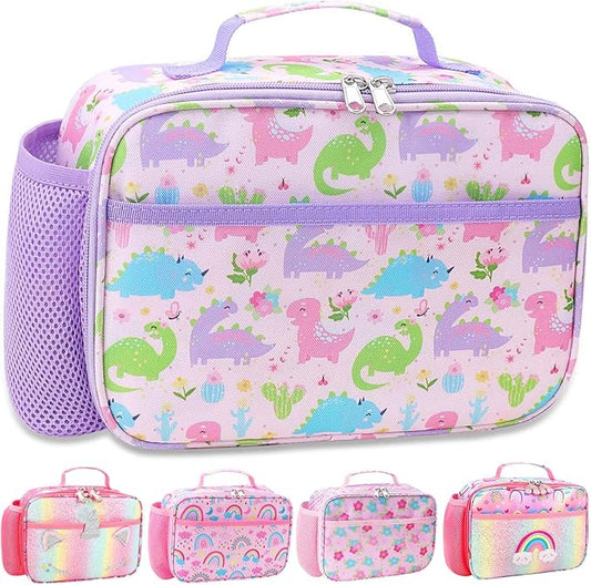 RHCPFOVR Kids Lunch Bag - Insulated Lunch Box for Boys Girls,Washable Lunch Bag and Reusable Toddler Leak-proof Lunchbox for School and Daycare