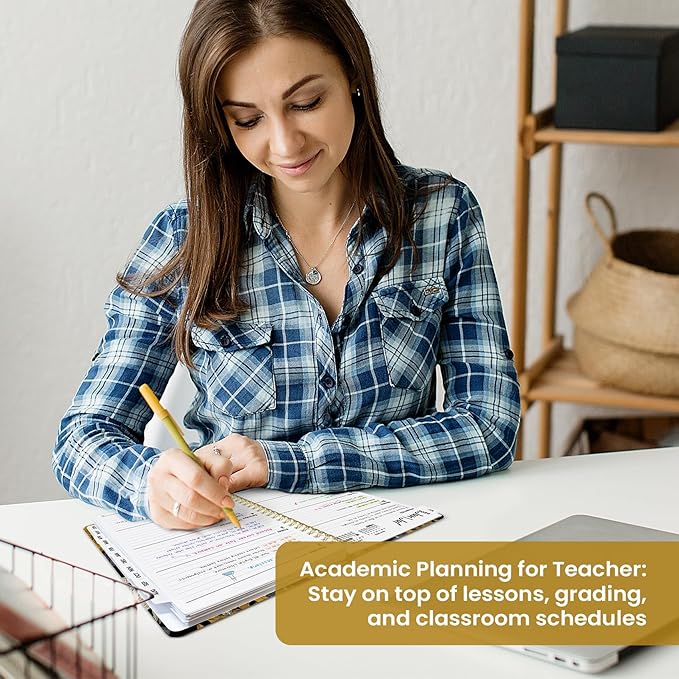 Planner 2026–2027, Academic Monthly Weekly Spiral Calendar, July 2026 – June 2027, Hardcover Agenda Notebook with Tabs, 6.3" x 8.5", Perfect for Students, Teachers, School & Daily Planning - Nocturne Sunflowers