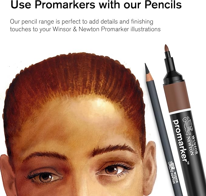 Winsor & Newton Studio Collection Artist Pencils, Color Pencils, Set of 48