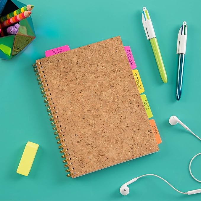 Avery Margin Ultra Tabs, 2.5" x 1", 2-Side Writable, Neon Colors, 24 Repositionable Tabs, 72 Packs (74767)