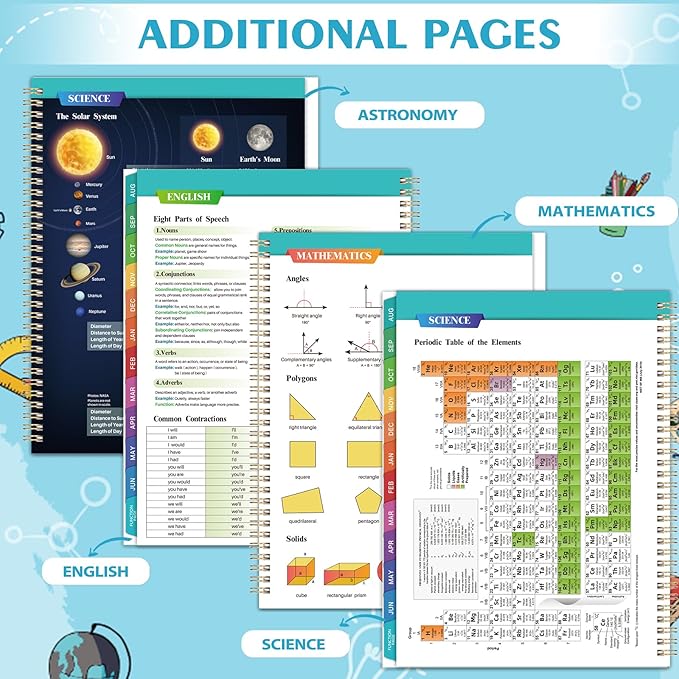 Student Planner 2026-2027 - August 2026 - June 2027, 9'' x 11'' Academic Planner, 2026-2027 Academic Year Planner for Middle or High School, Planning Stickers