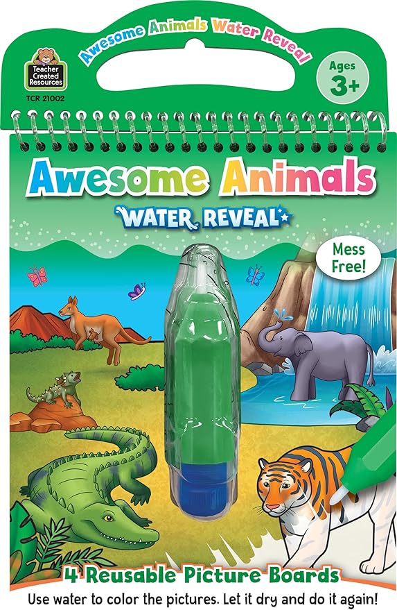 Teacher Created Resources Awesome Animals Water Reveal (TCR21002)