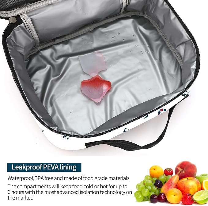 rickyh style Kids Insulated Lunch Box Thermal School Cooler hot Bag for Child