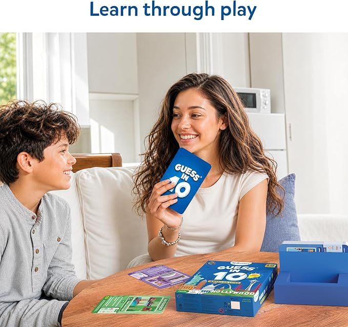Skillmatics Guess in 10 American Cities, Perfect for Boys, Girls, Kids, and Families Who Love Card Games, Educational Toys & Games, Gifts for Ages 8, 9, 10 and Up
