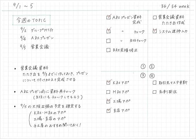 MARK'STYLE EDiT Designed for Clear Thinking, Thin, Lightweight, and Smooth to Write On” — 160-Page Notebook (A4 (5mm Grid))