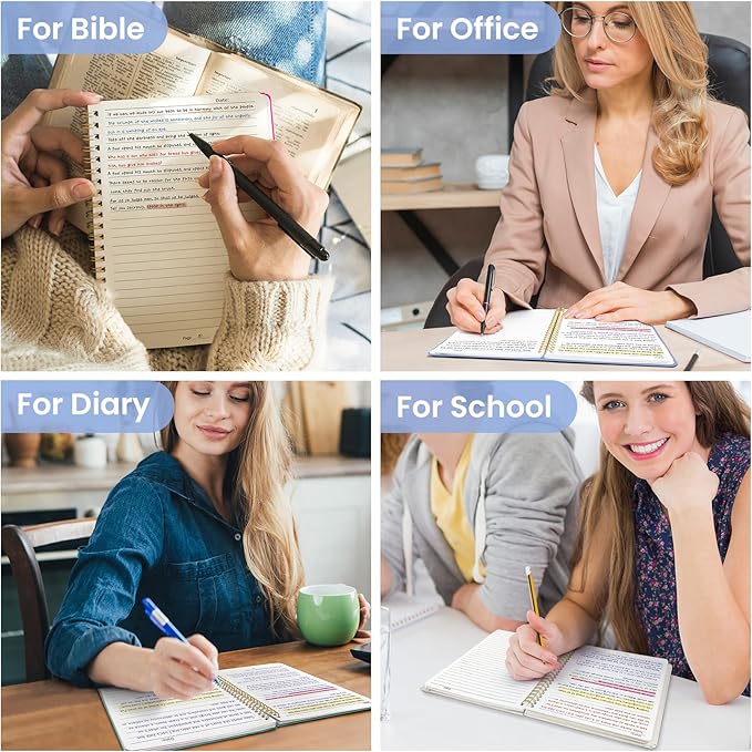 Taja Lined Spiral Journal Notebook for Women & Men, 140 Pages, College Ruled Hardcover Notebook for Work & Note Taking, Journals for Writing, A5(5.7" x 7.9") – Lavender