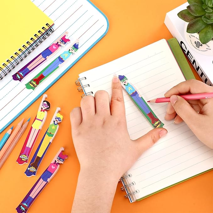 Junkin 32 Pieces Writing Tools Spacers for Writing Handwriting Spacer Tool Classroom Management Tools for Students to Learn Proper Word Spacing(Hero)