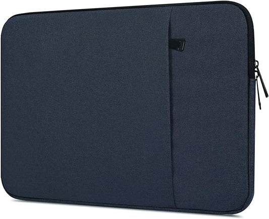 15.6 16 inch Laptop Sleeve Case for HP Envy X360/Pavilion 15, HP Omnibook 16, Lenovo IdeaPad 15, Dell Inspiron Plus 16, Acer Aspire 15, ASUS, Water-Restistant 15.6 Computer Bag -Navy Blue