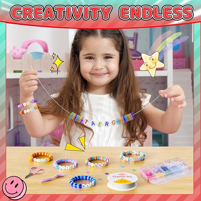 BOOH Decorate Your Own Water Bottle Kits for Girls, Mermaid Diamond Painting Toys & Friendship Bracelet, Fun Arts Crafts for Ages 4-6-8-10, Birthday Gifts Toys for Kids