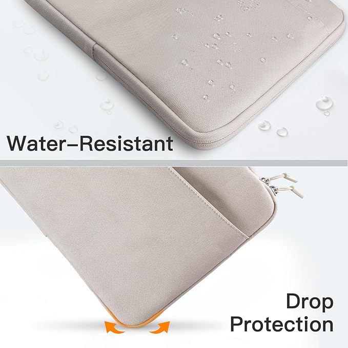 JETech Laptop Sleeve for 15-Inch MacBook Air (M2-M5, 2023-2026), MacBook Pro 15/16-Inch (M1-M5, 2019-2026), Bag Case with Portable Handle and Pocket (Starlight)