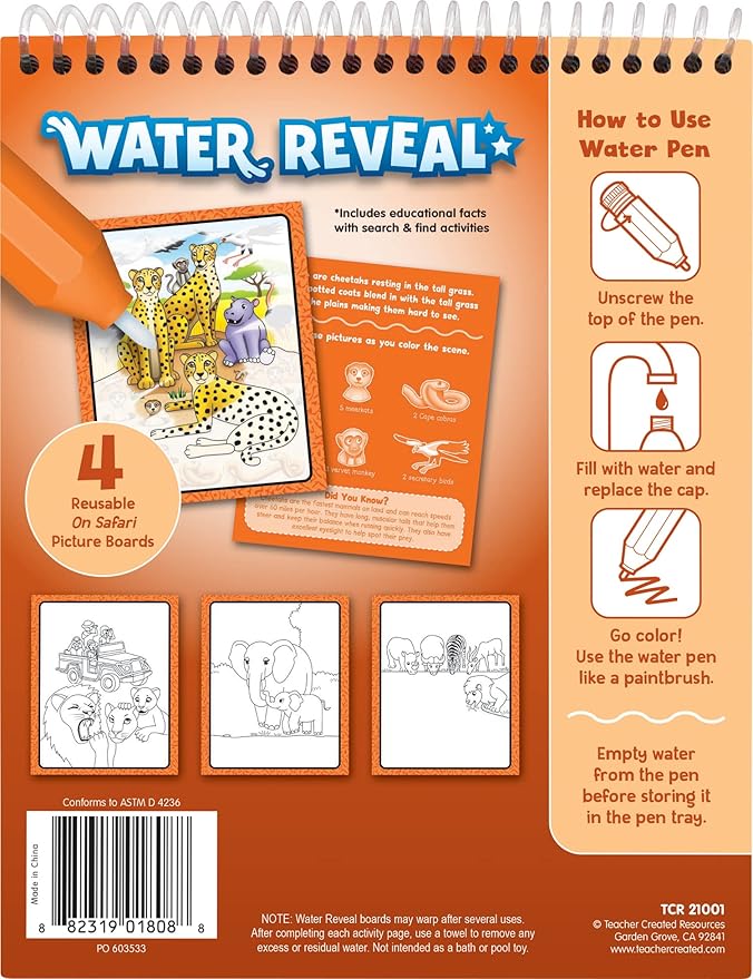 Teacher Created Resources On Safari Water Reveal (TCR21001)