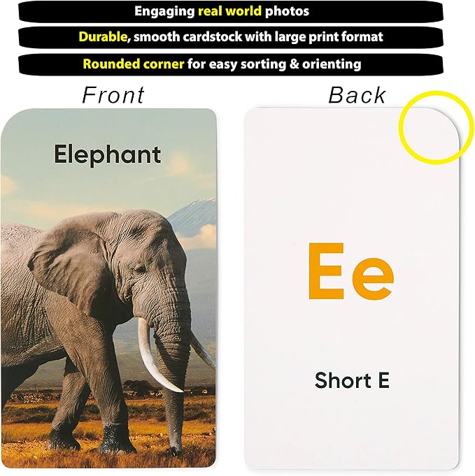 Award-Winning Flash Cards for Preschool & Kindergarten – 5-Deck Set, 180 Jumbo Cards – Learn Alphabet, Numbers, Colors, Shapes, First Words, Opposites & Rhyming – for Kids Ages 2–5
