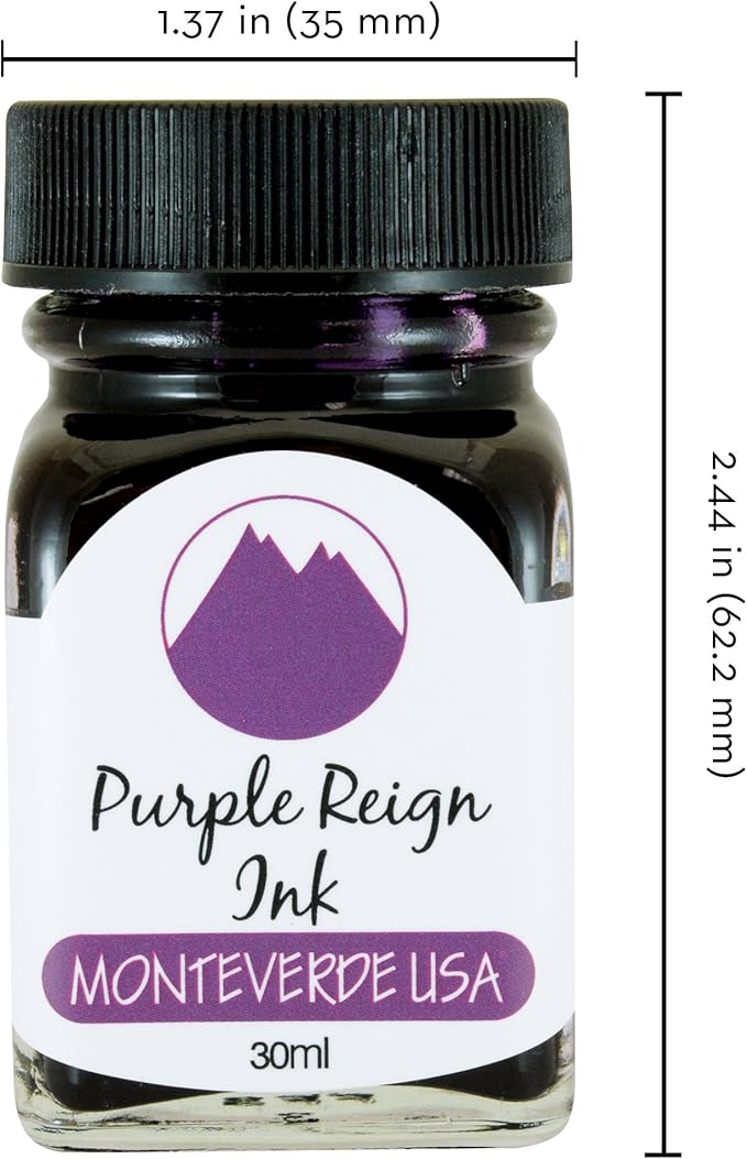 Monteverde USA Ink with ITF Technology, 30 ml Purple Reign (G309PR)