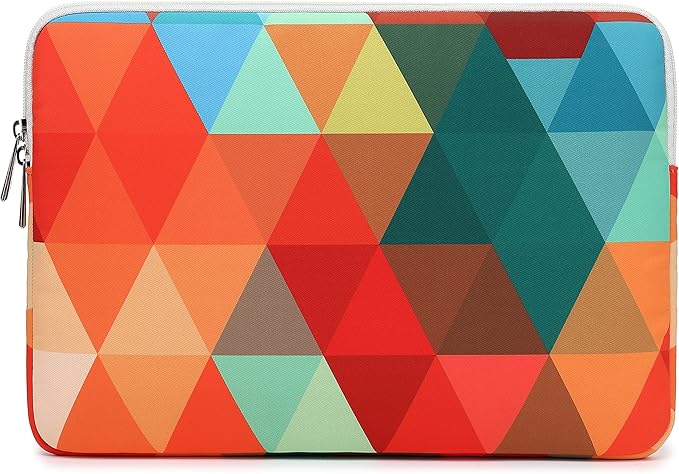 Canvaslife Rainbow Peacock Laptop Sleeve 15 Inch 15 Case and 15.6 Laptop Bag