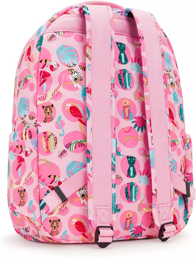 Kipling Women's Seoul 15" Laptop Backpack, Durable, Roomy with Padded Shoulder Straps, Built-In Protective Sleeve
