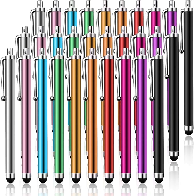 LIBERRWAY Stylus Pen 30 Pack for Universal Touch Screen Capacitive Stylus