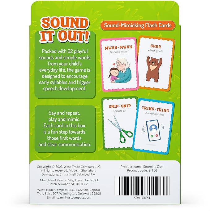 Speech Therapy Toys & Materials for Toddlers 1-3 & 3-4