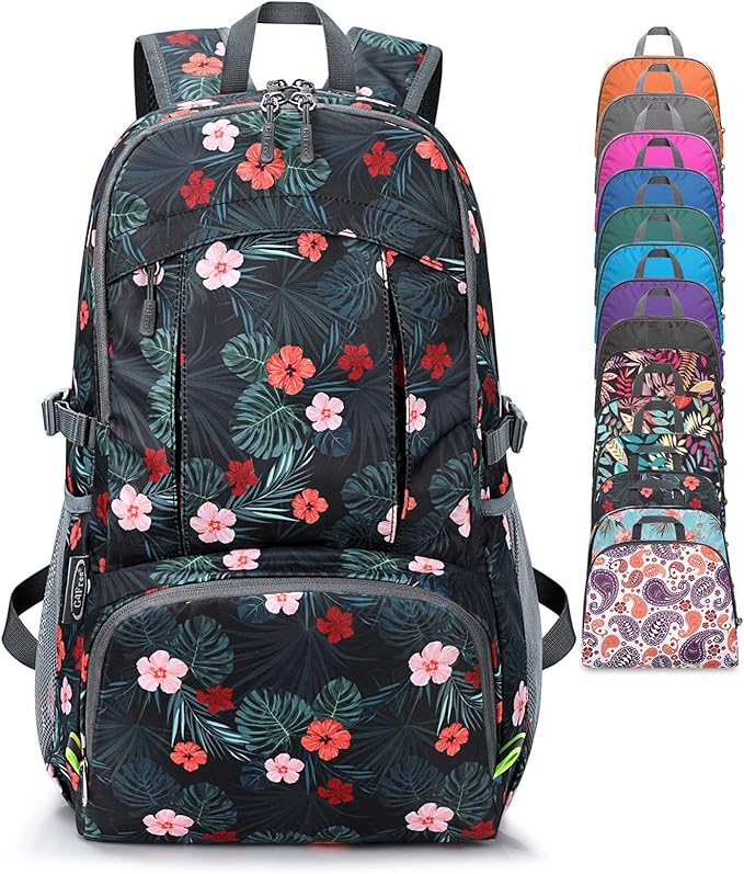 G4Free Lightweight Packable Hiking Backpack, Waterproof Travel Daypack