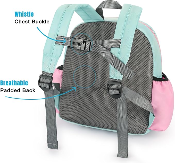 STEAMEDBUN Toddler Backpack for Girls 2-4: Kids Backpack Boys Girls - Preschool Kindergarten Daycare Backpacks - 12 inch