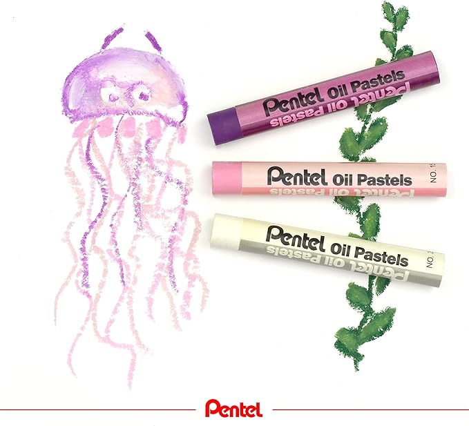 Pentel Oil Pastels - Set 50