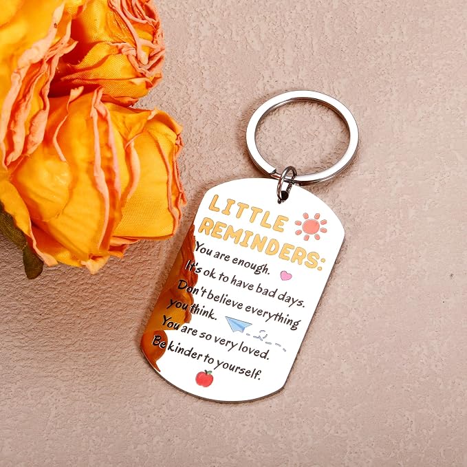 6th Grade School Supplies for Girls Boys, Back to School Gifts Keychain, Kindergarten School Supplies Inspirational Birthday Gift for Teens Son Daughter, Preschool Students Essentials for Him Her