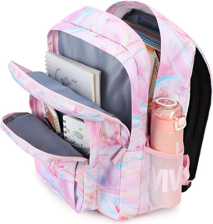 abshoo Classical Basic Tie Dye Womens School Backpack For College Teen Girls Water Resistant Bookbag (Tie Dye)