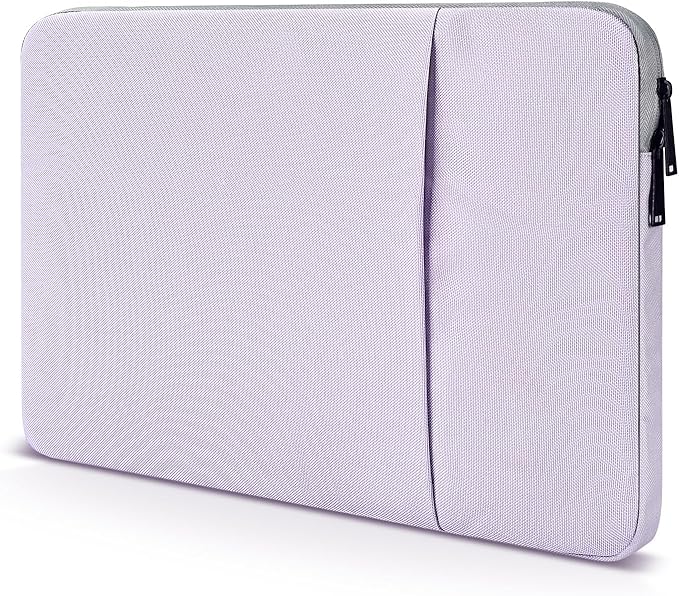 Laptop Sleeve Case for MacBook Air 13 inch M2 M3 M4 A3240 A3113 2025-2023, Compatible with MacBook Pro 14 inch M5 M4 M3 M2 M1 Pro Max A3112 A3185 A3401 A2779 A2442 A2918 Water Resistant Bag-Purple