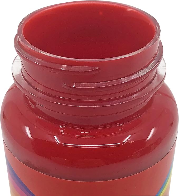 Cra-Z-Art Washable Kids Finger Paint Bulk Pack 8ct, Assorted Colors 4oz each bottle