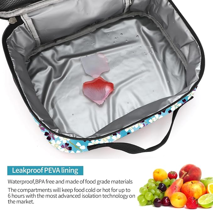 rickyh style Kids Insulated Lunch Box Thermal School Cooler hot Bag for Child