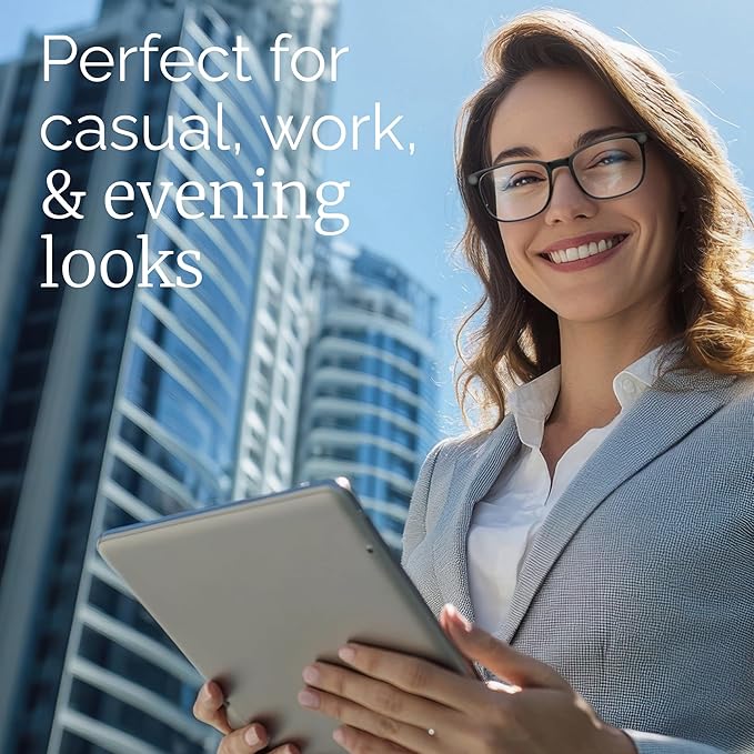 CCVOO Reading Glasses for Women/Men, Eyeglasses, Blue Light Readers for Women/Men, Computer Eye Glasses, Cheaters
