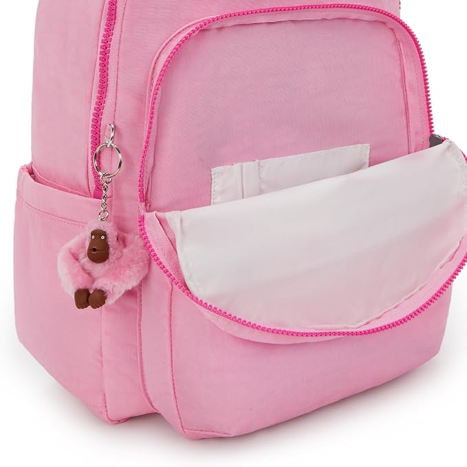 Kipling Women's Seoul 15" Laptop Backpack, Durable, Roomy with Padded Shoulder Straps, Built-In Protective Sleeve