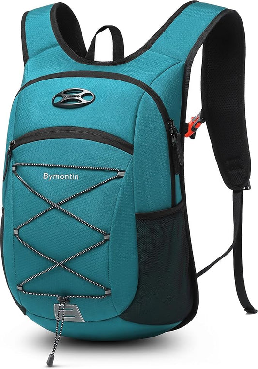 Ultra-Light Soft Daypack 15L/20L, Cushioned Breathable Back Panel Backpack, Lightweight Packable Travel Backpack (Green, 20L)
