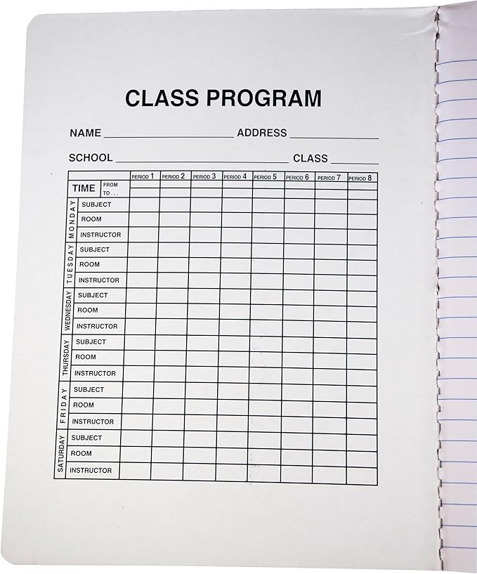 School Smart Hard Cover Ruled Composition Book, 150 Sheets, 9-3/4 x 7-1/2 Inches - 086769