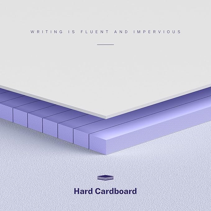 AILZFEI 3 Pack Wide Legal Pads 11" x 9.5" (Landscape Format) Purple College Ruled Note Pad Narrow Ruled 30 Sheets per Notepad Perforated Writing Paper with Thick Backboard Horizontal Pads of Paper
