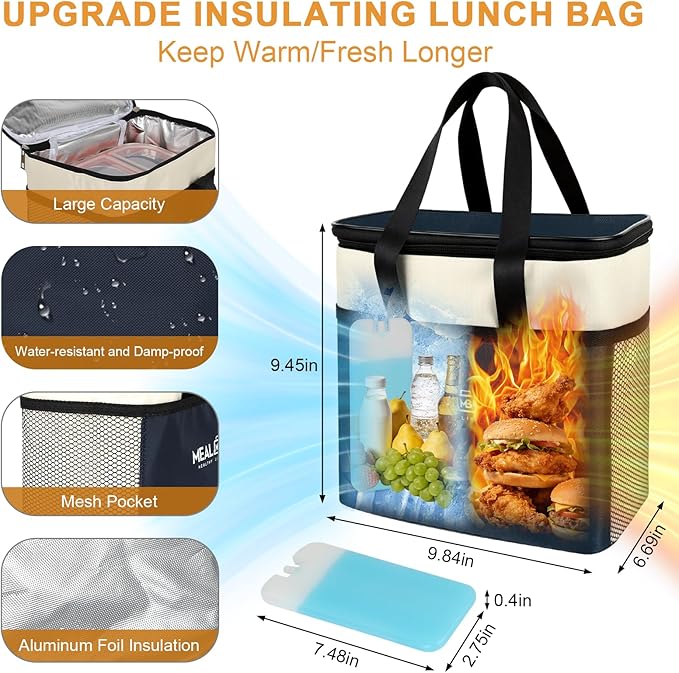 XIANKE 3Pack Stainless Steel Lunch Box, 27oz/800ml Snack Containers with Lids, Stainless Steel Food Storage Container with Lockable Clip, Leak-proof, Dishwasher-Safe Snack Box for Travel, Work